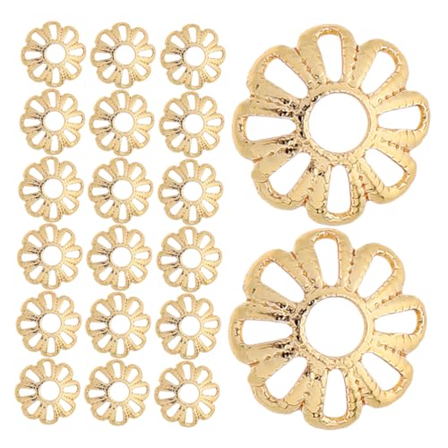 WEKAMOS 200 Stück Perlenkappen Zur Schmuckherstellung: Blumenbecherform, Abstandshalter, Endkappe Für Ohrringe, Armbänder, Halsketten, Bastelarbeiten WEKAMOS 200 Stück Perlenkappen Zur Schmuckherstellung: Blumenbecherform, Abstandshalter, Endkappe Für Ohrringe, Armbänder, Halsketten, Bastelarbeiten von WEKAMOS