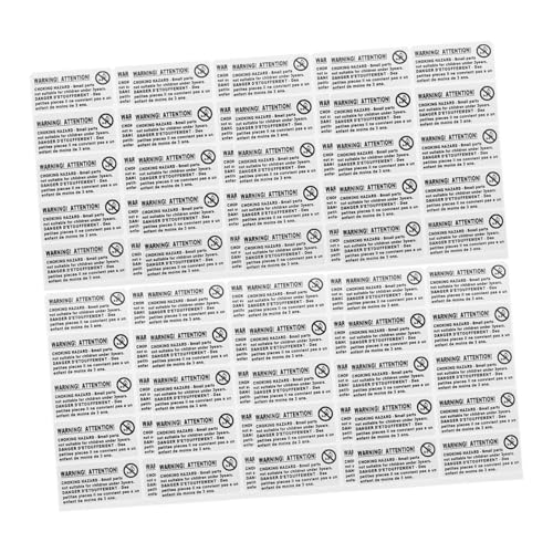 WEKAMOS 200 Stück Selbstklebende Warnaufkleber Choking Warning Labels für Verpackung und Versand Kleine Erstickungsgefahr Warnhinweise Geeignet für Produkte unter Jahren WEKAMOS 200 Stück Selbstklebende Warnaufkleber Choking Warning Labels für Verpackung und Versand Kleine Erstickungsgefahr Warnhinweise Geeignet für Produkte unter Jahren von WEKAMOS