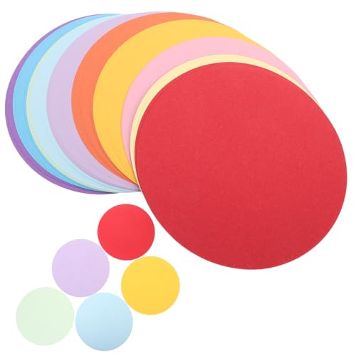 WEKAMOS 200 Stück Teiliges Origami Papier Bunte Runde Bastelpapiere für Jugendliche DIY Handarbeit Scrapbooking Dekoration Kreative Papierkreise für Kunsthandwerk WEKAMOS 200 Stück Teiliges Origami Papier Bunte Runde Bastelpapiere für Jugendliche DIY Handarbeit Scrapbooking Dekoration Kreative Papierkreise für Kunsthandwerk von WEKAMOS