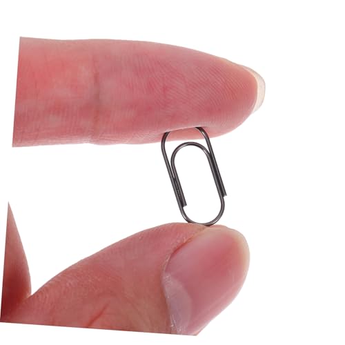 WEKAMOS 200 Stück Vintage Mini Büroklammern Metall Clips in und Schwarznickel Kleine Papierklammern mit Sicherem Halt für Büro und Zuhause zur Dokumentenorganisation und Notizsortierung WEKAMOS 200 Stück Vintage Mini Büroklammern Metall Clips in und Schwarznickel Kleine Papierklammern mit Sicherem Halt für Büro und Zuhause zur Dokumentenorganisation und Notizsortierung von WEKAMOS