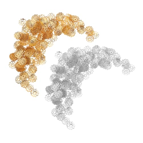 WEKAMOS 2000 Stück Schneeflocken Blumen Perlenkappen aus Eisen Filigrane Spacer Endkappen für Diy Schmuckherstellung Leicht und Stabil für Armbänder Halsketten Ohrringe WEKAMOS 2000 Stück Schneeflocken Blumen Perlenkappen aus Eisen Filigrane Spacer Endkappen für Diy Schmuckherstellung Leicht und Stabil für Armbänder Halsketten Ohrringe von WEKAMOS