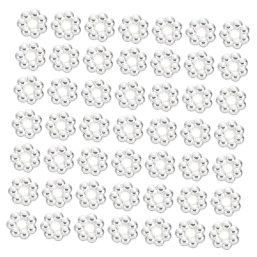 WEKAMOS 2000Stücke Blumenform Perlen für DIY Schmuckherstellung Dekorative Halskettenperlen Vielseitige Bastelzubehör für Armbänder Kleidung und Accessoires von WEKAMOS