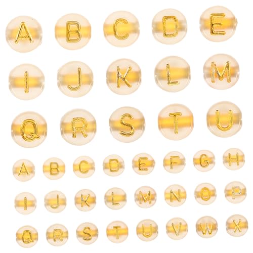 WEKAMOS 200Stücke Mini Buchstabenperlen Leuchtende DIY Acrylperlen Verschiedenen Farben Buchstabenperlen für Armbänder und Schmuckprojekte WEKAMOS 200Stücke Mini Buchstabenperlen Leuchtende DIY Acrylperlen Verschiedenen Farben Buchstabenperlen für Armbänder und Schmuckprojekte von WEKAMOS