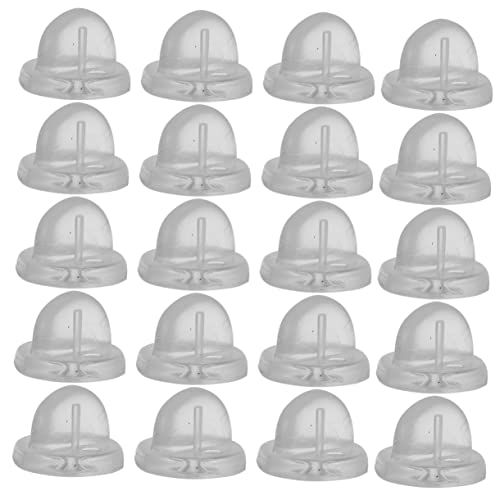 WEKAMOS 200Stücke Schmetterlingskappen PVC Pin Backs für Uniformabzeichen Einfache und Robuste Rückseiten für Anstecknadeln für Bastelarbeiten und DIY Projekte WEKAMOS 200Stücke Schmetterlingskappen PVC Pin Backs für Uniformabzeichen Einfache und Robuste Rückseiten für Anstecknadeln für Bastelarbeiten und DIY Projekte von WEKAMOS