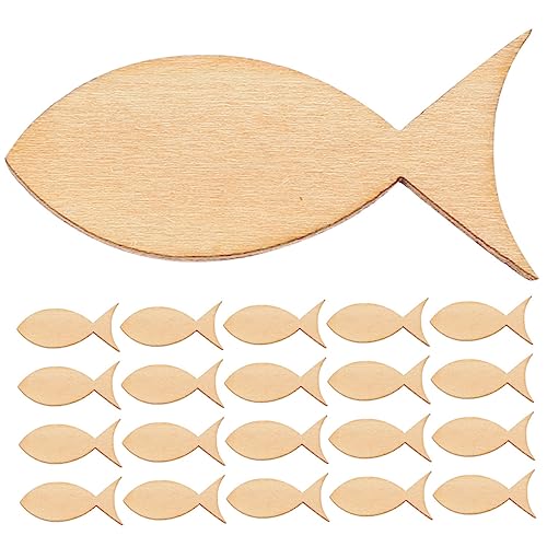 WEKAMOS 200Stücke Unvollendete Holzfische DIY Holzscheiben zum Basteln Leere Holzfisch Ausschnitte für Dekorationen für Handwerksprojekte Hochwertigem Holz WEKAMOS 200Stücke Unvollendete Holzfische DIY Holzscheiben zum Basteln Leere Holzfisch Ausschnitte für Dekorationen für Handwerksprojekte Hochwertigem Holz von WEKAMOS