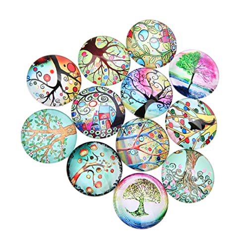 WEKAMOS 20Stücke DIY Glasaufkleber Kreative Runde Cabochon Patches für Schmuck Basteln und Dekoration Gemischte Farben für Außergewöhnliche Designs Pack WEKAMOS 20Stücke DIY Glasaufkleber Kreative Runde Cabochon Patches für Schmuck Basteln und Dekoration Gemischte Farben für Außergewöhnliche Designs Pack von WEKAMOS