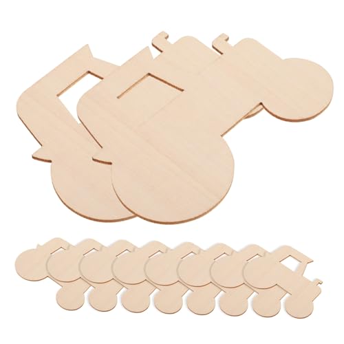 WEKAMOS 20Stücke Holz DIY Ausschnitte Hängende Holzornamente Bastelideen für Holzscheiben Anhänger für Personalisierte Dekorationen und Spielzeuggestaltung WEKAMOS 20Stücke Holz DIY Ausschnitte Hängende Holzornamente Bastelideen für Holzscheiben Anhänger für Personalisierte Dekorationen und Spielzeuggestaltung von WEKAMOS