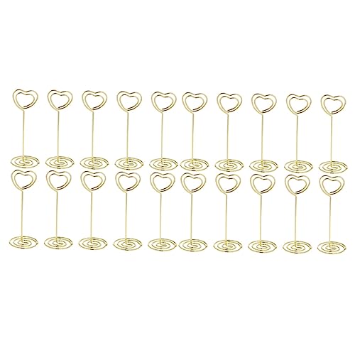 WEKAMOS 20Stücke Kreative Nachrichtenclips Multifunktionale Kartenhalter aus Hochwertigem Material für Fotos Menüs Notizen und Tischdekoration Goldfarben WEKAMOS 20Stücke Kreative Nachrichtenclips Multifunktionale Kartenhalter aus Hochwertigem Material für Fotos Menüs Notizen und Tischdekoration Goldfarben von WEKAMOS