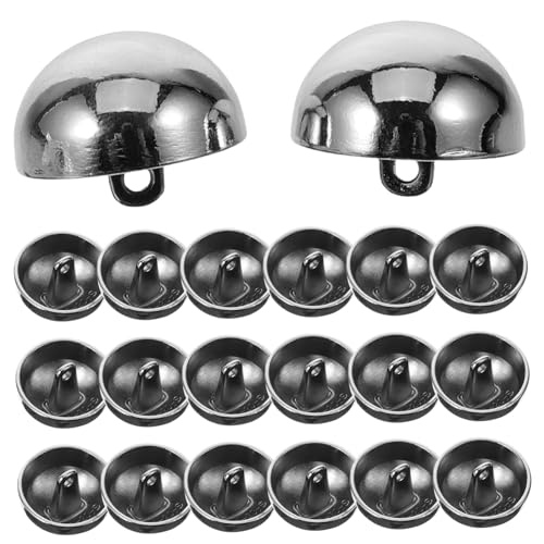 WEKAMOS 20Stücke Metall Blazer Knöpfe Edle Nähknöpfe für Mantel Anzug und DIY Dekoration Langlebig und Vielseitig Nähprojekte Silberfarbe WEKAMOS 20Stücke Metall Blazer Knöpfe Edle Nähknöpfe für Mantel Anzug und DIY Dekoration Langlebig und Vielseitig Nähprojekte Silberfarbe von WEKAMOS