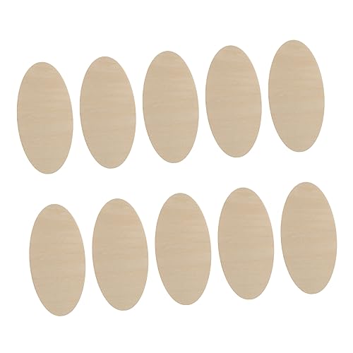 WEKAMOS 20Stücke Ovale Holzscheiben Umweltfreundlichem Holz für DIY Bastelprojekte Dekoration für Feiern und Kunstprojekte WEKAMOS 20Stücke Ovale Holzscheiben Umweltfreundlichem Holz für DIY Bastelprojekte Dekoration für Feiern und Kunstprojekte von WEKAMOS