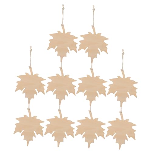 WEKAMOS 21 Stücke Teiliges Holzanhänger Ahornblatt zum Bemalen und Basteln Naturbelassene Holzscheiben mit Dekorative Anhänger für Herbst Weihnachtsdeko und Geschenkverzierung WEKAMOS 21 Stücke Teiliges Holzanhänger Ahornblatt zum Bemalen und Basteln Naturbelassene Holzscheiben mit Dekorative Anhänger für Herbst Weihnachtsdeko und Geschenkverzierung von WEKAMOS