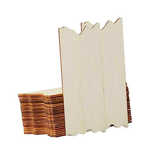 WEKAMOS 24 Stück DIY Holzschild Natürliche Holzstücke zum Basteln Umweltfreundliche Blanko Hängeschilder für Dekoration und Registrierung Einfache Montage ohne Werkzeug WEKAMOS 24 Stück DIY Holzschild Natürliche Holzstücke zum Basteln Umweltfreundliche Blanko Hängeschilder für Dekoration und Registrierung Einfache Montage ohne Werkzeug von WEKAMOS