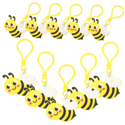 WEKAMOS 24 Stück Niedliche Kleine Bienen Schlüsselanhänger aus Robustem Leichte Taschen und Rucksack Deko Langlebige Biene Anhänger als Geburtstags Mitgebsel und Partygeschenk WEKAMOS 24 Stück Niedliche Kleine Bienen Schlüsselanhänger aus Robustem Leichte Taschen und Rucksack Deko Langlebige Biene Anhänger als Geburtstags Mitgebsel und Partygeschenk von WEKAMOS