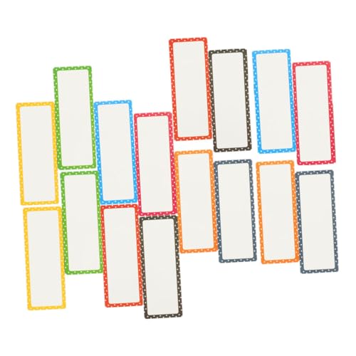 WEKAMOS 24 Stück Teilig Magnetische Trocken Abwischbare Namensschilder Wiederverwendbare Beschreibbare Etiketten Blanko Magnetstreifen für Whiteboard Kühlschrank Schrank Büro Schule WEKAMOS 24 Stück Teilig Magnetische Trocken Abwischbare Namensschilder Wiederverwendbare Beschreibbare Etiketten Blanko Magnetstreifen für Whiteboard Kühlschrank Schrank Büro Schule von WEKAMOS