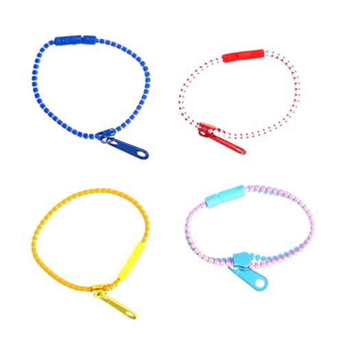 WEKAMOS 24 Stück Teiliges Fashion Zipper Armband Gemischte Farben Freundschaftsarmband und Sensorisches Party für Frauen und Stressabbauendes Wristband für von WEKAMOS