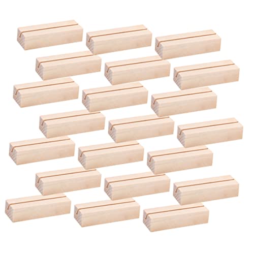 WEKAMOS 24 Stück Teiliges Tischkartenhalter aus Holz Multifunktionale Fotohalter für Menüs Platzkarten und Notizen für Hochzeiten Partys und Veranstaltungen WEKAMOS 24 Stück Teiliges Tischkartenhalter aus Holz Multifunktionale Fotohalter für Menüs Platzkarten und Notizen für Hochzeiten Partys und Veranstaltungen von WEKAMOS