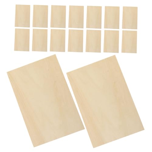 WEKAMOS 24 Stück Teiliges Unbehandelter Holzplatten für DIY Projekte Vielseitige Handgefertigte Holzplanken zum Basteln für Kreative Holzarbeiten und Malerei WEKAMOS 24 Stück Teiliges Unbehandelter Holzplatten für DIY Projekte Vielseitige Handgefertigte Holzplanken zum Basteln für Kreative Holzarbeiten und Malerei von WEKAMOS