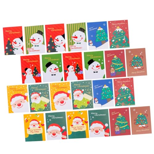 WEKAMOS 24 Stück Teiliges Weihnachts Notizbuch mit Süßen Cartoon Motiven Praktische Taschen Notizhefte Leichte und Langlebige Weihnachtsmann Geschenkideen für Schüler und Freunde WEKAMOS 24 Stück Teiliges Weihnachts Notizbuch mit Süßen Cartoon Motiven Praktische Taschen Notizhefte Leichte und Langlebige Weihnachtsmann Geschenkideen für Schüler und Freunde von WEKAMOS