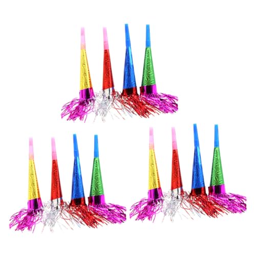 WEKAMOS 25 Stück Lautsprecher aus Laserpapier ted gesäumter Geräuschmacher Blowouts Partypfeifen Glücklich Parteischreier Partyhörner pfeifen Partykrachmacher Plastik WEKAMOS 25 Stück Lautsprecher aus Laserpapier ted gesäumter Geräuschmacher Blowouts Partypfeifen Glücklich Parteischreier Partyhörner pfeifen Partykrachmacher Plastik von WEKAMOS