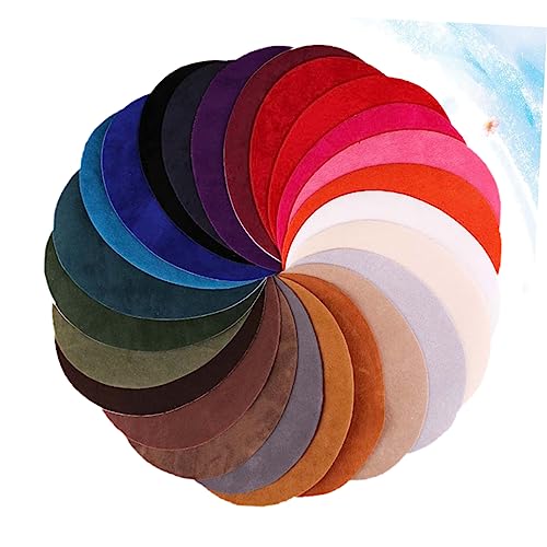 WEKAMOS 25 Stück Teiliges Buntes Patchwork Sticker zum Aufbügeln und Aufnähen Stoffflicken für Ellenbogen Knie Jacken Pullover und Hosen Diy Textil Reparatur und Kleidung Dekoration WEKAMOS 25 Stück Teiliges Buntes Patchwork Sticker zum Aufbügeln und Aufnähen Stoffflicken für Ellenbogen Knie Jacken Pullover und Hosen Diy Textil Reparatur und Kleidung Dekoration von WEKAMOS