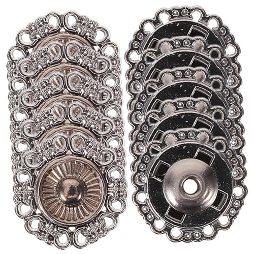 WEKAMOS 25 Stück Teiliges Druckknöpfe Dünne Vintage Snaps für Kleidung Taschen Strickjacken Ersatzknöpfe Rostfreie Handwerks Druckknöpfe zum Annähen und DIY Basteln WEKAMOS 25 Stück Teiliges Druckknöpfe Dünne Vintage Snaps für Kleidung Taschen Strickjacken Ersatzknöpfe Rostfreie Handwerks Druckknöpfe zum Annähen und DIY Basteln von WEKAMOS