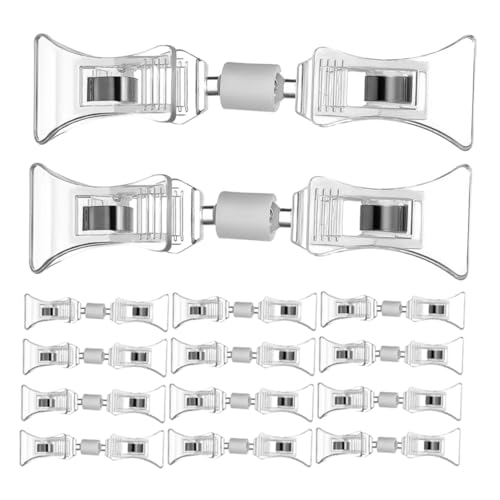 WEKAMOS 25 Stück Transparente Kunststoff Clip für Preisschilder Drehbar Stabil für Shop Display Vielseitige Halter für Schilder und Etiketten im Einzelhandel Einfache Anwendung WEKAMOS 25 Stück Transparente Kunststoff Clip für Preisschilder Drehbar Stabil für Shop Display Vielseitige Halter für Schilder und Etiketten im Einzelhandel Einfache Anwendung von WEKAMOS