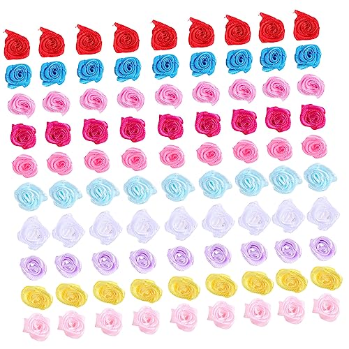 WEKAMOS 250 Stück Satinband Rosenblüten Mixfarben DIY Handarbeitsblumen für Geschenkverpackung Kleidung Dekoration Bastelbedarf WEKAMOS 250 Stück Satinband Rosenblüten Mixfarben DIY Handarbeitsblumen für Geschenkverpackung Kleidung Dekoration Bastelbedarf von WEKAMOS