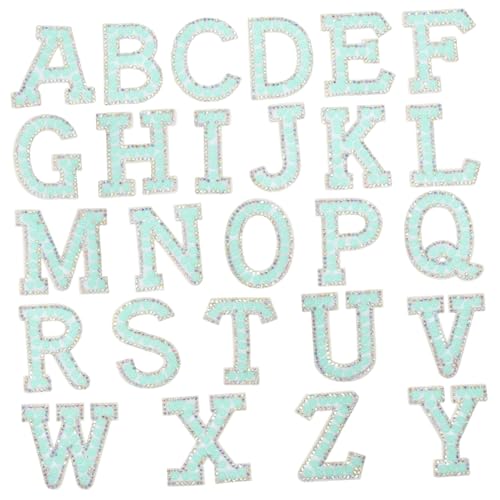 WEKAMOS 26 Stück Teiliges Buchstaben Glitzer Aufnäher Selbstklebend zum Aufnähen Perlenverziert DIY Kleidung Reparatur und Dekoration Geeignet für Kleidung Rucksäcke Accessoires WEKAMOS 26 Stück Teiliges Buchstaben Glitzer Aufnäher Selbstklebend zum Aufnähen Perlenverziert DIY Kleidung Reparatur und Dekoration Geeignet für Kleidung Rucksäcke Accessoires von WEKAMOS