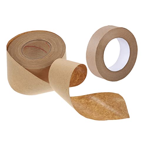 WEKAMOS 2Rolle Wasserdichtes Dichtungsband aus Kraftpapier Umweltfreundliches Abdeckband für DIY Geschenkverpackungen Breit Hochleistungs Klebeband für Zuhause und Shop WEKAMOS 2Rolle Wasserdichtes Dichtungsband aus Kraftpapier Umweltfreundliches Abdeckband für DIY Geschenkverpackungen Breit Hochleistungs Klebeband für Zuhause und Shop von WEKAMOS