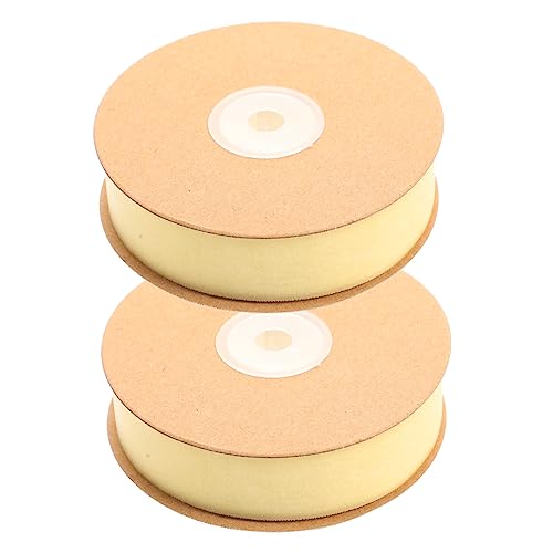 WEKAMOS 2Rollen Breites Samtband Für DIY Bogenknoten Und Dekoration Vielseitig Einsetzbar Für Geschenkboxen Und Partybedarf von WEKAMOS