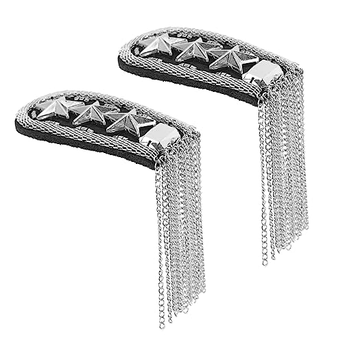 WEKAMOS 2Stücke Quaste Epauletten Schulter Schmuck für Vintage Schulterabzeichen mit Fransen für DIY Dekoration und Besondere Anlässe WEKAMOS 2Stücke Quaste Epauletten Schulter Schmuck für Vintage Schulterabzeichen mit Fransen für DIY Dekoration und Besondere Anlässe von WEKAMOS