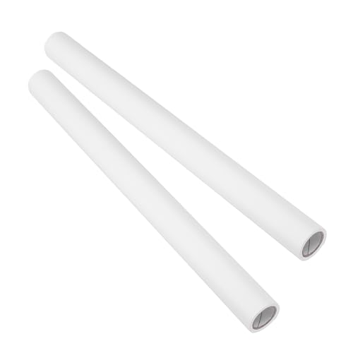 WEKAMOS 2Stücke Weiße Zeichenpapierrolle Leeres Skizzenpapier für Bastelaktivitäten Kunstmalerei Kompatibel mit Buntstiften und Pastellfarben WEKAMOS 2Stücke Weiße Zeichenpapierrolle Leeres Skizzenpapier für Bastelaktivitäten Kunstmalerei Kompatibel mit Buntstiften und Pastellfarben von WEKAMOS