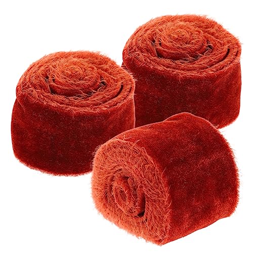WEKAMOS 3 Rollen DIY Samtband Selbstklebendes Dekoband für Hochzeiten Partys und Bastelprojekte pro Rolle für Geschenkschleifen Haarbänder und Festtagsdekorationen WEKAMOS 3 Rollen DIY Samtband Selbstklebendes Dekoband für Hochzeiten Partys und Bastelprojekte pro Rolle für Geschenkschleifen Haarbänder und Festtagsdekorationen von WEKAMOS