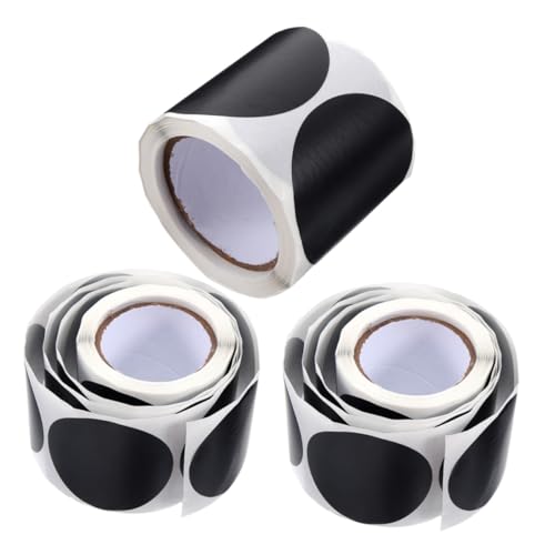 WEKAMOS 3 Rollen Runde Gewürzglas Etiketten Wiederverwendbare Tafelfolie Aufkleber PVC Klebeetiketten für Küchen Vorratsbehälter Vintage Design WEKAMOS 3 Rollen Runde Gewürzglas Etiketten Wiederverwendbare Tafelfolie Aufkleber PVC Klebeetiketten für Küchen Vorratsbehälter Vintage Design von WEKAMOS