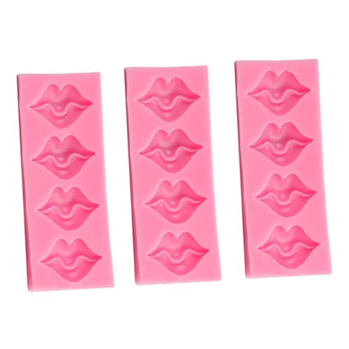 WEKAMOS 3 STÜCKE Silikon Kuchenformen Lippen Fondant Mold für Valentinstag zum Gießen von Schokolade und Seife für Partys und Backen Zuhause WEKAMOS 3 STÜCKE Silikon Kuchenformen Lippen Fondant Mold für Valentinstag zum Gießen von Schokolade und Seife für Partys und Backen Zuhause von WEKAMOS