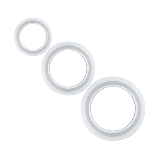 WEKAMOS 3 Stück Diy Armband Silikonform Teiliges Gießform für Epoxidharz Armbänder für Kreative Bastelprojekte Innendurchmesser WEKAMOS 3 Stück Diy Armband Silikonform Teiliges Gießform für Epoxidharz Armbänder für Kreative Bastelprojekte Innendurchmesser von WEKAMOS