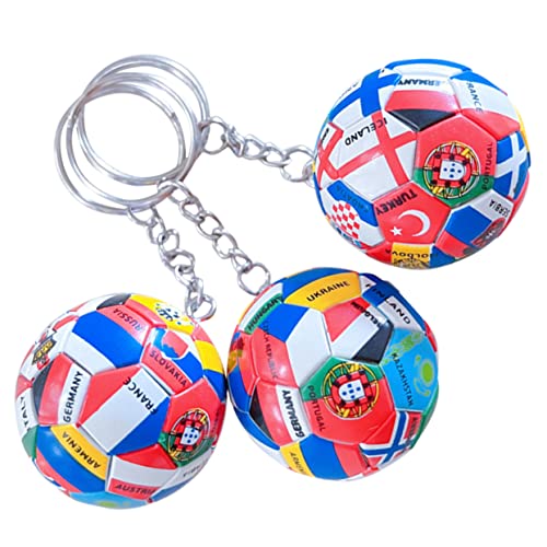 WEKAMOS 3 Stück Fußball Schlüsselanhänger Fußball-partygeschenke Zubehör Fußballgeschenke Schlüsselbund Fußball-schlüsselanhänger Fußballparty Sport Mini Fußball-partytaschen Pvc WEKAMOS 3 Stück Fußball Schlüsselanhänger Fußball-partygeschenke Zubehör Fußballgeschenke Schlüsselbund Fußball-schlüsselanhänger Fußballparty Sport Mini Fußball-partytaschen Pvc von WEKAMOS