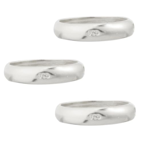 WEKAMOS 3 Stück Silber Lochring Schmuckzubehör Langlebige DIY Perlenrahmen Ringe Außendurchmesser Innendurchmesser für Armbänder Halsketten und Bastelprojekte WEKAMOS 3 Stück Silber Lochring Schmuckzubehör Langlebige DIY Perlenrahmen Ringe Außendurchmesser Innendurchmesser für Armbänder Halsketten und Bastelprojekte von WEKAMOS