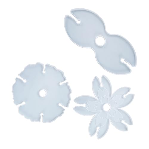 WEKAMOS 3 Stück Silikonform für Weinglashalter Kreative Untersetzer Gießform für DIY Weintrays Langlebig Flexibel und Leicht zu Reinigen für Kreative Bastelprojekte WEKAMOS 3 Stück Silikonform für Weinglashalter Kreative Untersetzer Gießform für DIY Weintrays Langlebig Flexibel und Leicht zu Reinigen für Kreative Bastelprojekte von WEKAMOS