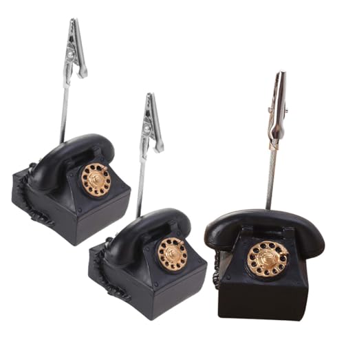WEKAMOS 3 Stück Teiliges Memo Clip Telefonform Kompakter Wiederverwendbarer Zettelhalter für Notizen und Fotos Stabiler Tischkartenhalter für Büro und Haushalt Dekorativer und Praktischer WEKAMOS 3 Stück Teiliges Memo Clip Telefonform Kompakter Wiederverwendbarer Zettelhalter für Notizen und Fotos Stabiler Tischkartenhalter für Büro und Haushalt Dekorativer und Praktischer von WEKAMOS