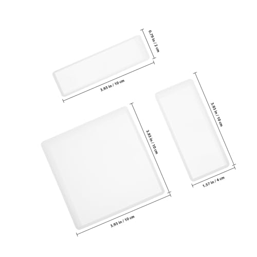 WEKAMOS 3 Stück Teiliges Silikon Gießform Rechteckige Epoxidharz Formen DIY Handgemachte Cuboid Resin Mold für Kunsthandwerk und Schmuck Herstellung WEKAMOS 3 Stück Teiliges Silikon Gießform Rechteckige Epoxidharz Formen DIY Handgemachte Cuboid Resin Mold für Kunsthandwerk und Schmuck Herstellung von WEKAMOS