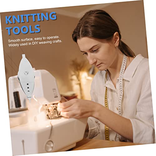 WEKAMOS 3 Stück Vintage Teiliges Silber Metall Tatting Shuttle Langlebiges Legierungsmaterial Leichtes Diy Spitzenherstellungswerkzeug für Manuelles Glatte Oberfläche für von WEKAMOS