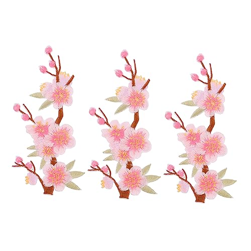 WEKAMOS 3 Stück Wintersüße Blumenstickerei Aufnäher Bügelpatch für Kleidung DIY Dekoration für Taschen und Kostüme Kreative Applikationen für Individuelles Design WEKAMOS 3 Stück Wintersüße Blumenstickerei Aufnäher Bügelpatch für Kleidung DIY Dekoration für Taschen und Kostüme Kreative Applikationen für Individuelles Design von WEKAMOS