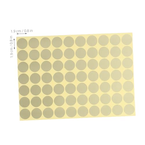 WEKAMOS 30 Blatt Selbstklebende Farbige Runde Punktaufkleber Ablösbar Gold und Silber Vielseitige Farbcodierung für Büro Schule Kalender Organisation und Dekoration WEKAMOS 30 Blatt Selbstklebende Farbige Runde Punktaufkleber Ablösbar Gold und Silber Vielseitige Farbcodierung für Büro Schule Kalender Organisation und Dekoration von WEKAMOS