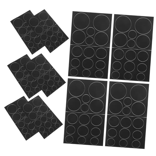 WEKAMOS 30 Blatt Selbstklebende Runde Kleidung Aufkleber Dekorative Langlebige DIY Patches Vielseitige Textil Reparaturflicken Modische Schwarze Punkte für Kleidung und Accessoires WEKAMOS 30 Blatt Selbstklebende Runde Kleidung Aufkleber Dekorative Langlebige DIY Patches Vielseitige Textil Reparaturflicken Modische Schwarze Punkte für Kleidung und Accessoires von WEKAMOS