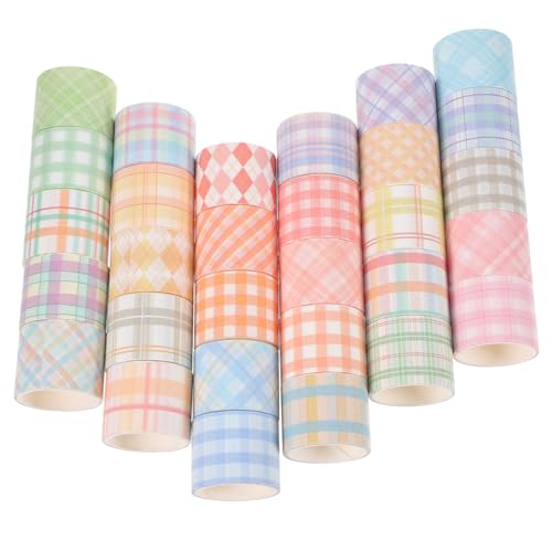 WEKAMOS 30 Rollen Washi Tape Set Dekoratives Klebeband für DIY Scrapbooking und Planer Buntes Leicht Abreißbares Hochwertiges Klebeband für Kreative Projekte WEKAMOS 30 Rollen Washi Tape Set Dekoratives Klebeband für DIY Scrapbooking und Planer Buntes Leicht Abreißbares Hochwertiges Klebeband für Kreative Projekte von WEKAMOS