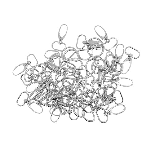 WEKAMOS 30 Stück Drehbare Karabinerhaken mit D Ringen für DIY Projekte Schlüsselanhänger Hundeleinen und Mehr Metall Snap Haken für Taschen und Bastelbedarf WEKAMOS 30 Stück Drehbare Karabinerhaken mit D Ringen für DIY Projekte Schlüsselanhänger Hundeleinen und Mehr Metall Snap Haken für Taschen und Bastelbedarf von WEKAMOS