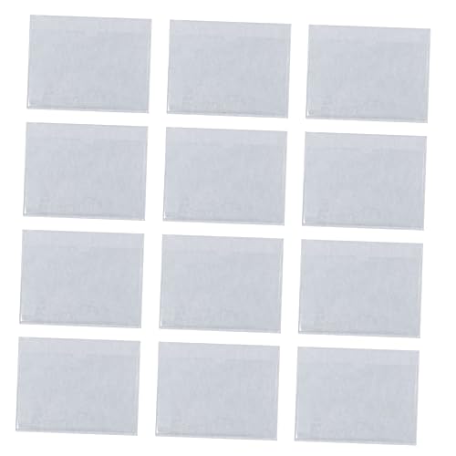 WEKAMOS 30 Stück Selbstklebende Kartenhüllen Set Transparente Etikettenhalter für Bibliotheken und Aufbewahrung für Kartenorganisation und Schutz Leicht Lesbar WEKAMOS 30 Stück Selbstklebende Kartenhüllen Set Transparente Etikettenhalter für Bibliotheken und Aufbewahrung für Kartenorganisation und Schutz Leicht Lesbar von WEKAMOS