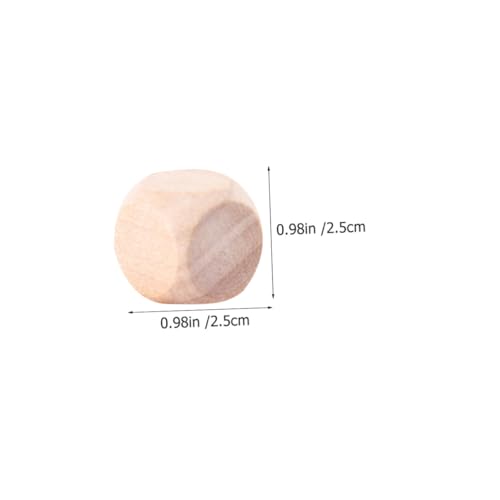 WEKAMOS 30 Stück Teiliges Holz würfel Blanko Unbemalt DIY Bastelwürfel für Familienspiele Handbemalbar Würfelset für Kreativprojekte WEKAMOS 30 Stück Teiliges Holz würfel Blanko Unbemalt DIY Bastelwürfel für Familienspiele Handbemalbar Würfelset für Kreativprojekte von WEKAMOS