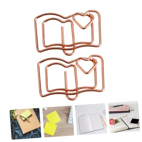 WEKAMOS 30 Stück Teiliges Kleine Dekorative Büroklammern aus Rostfreiem Stahl Elegante Rosa goldene Paper Clips Multifunktional für Dokumente Notizen und Schreibtischzubehör Langlebig und WEKAMOS 30 Stück Teiliges Kleine Dekorative Büroklammern aus Rostfreiem Stahl Elegante Rosa goldene Paper Clips Multifunktional für Dokumente Notizen und Schreibtischzubehör Langlebig und von WEKAMOS